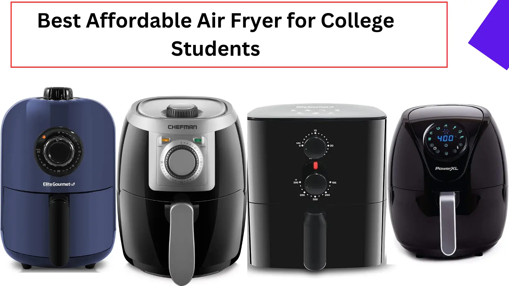 Best Compact and Affordable Air Fryer for College Students